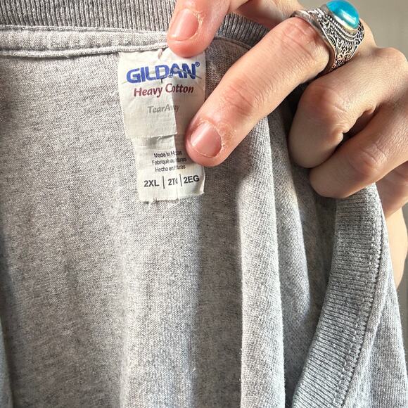 Vintage 77th Annual Sturgis I-90 Black Hills Rally Motorcycle Graphic Tee Sz 2XL - Picture 10 of 10